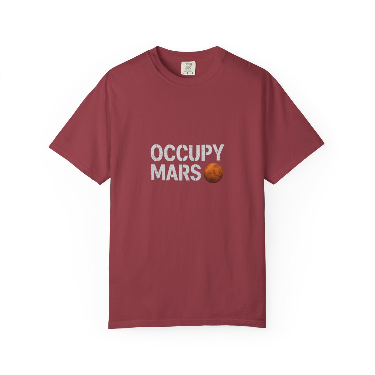 Occupy Mars Funny T-Shirt Elon Musk Inspired - alternate angle 5, merchandise