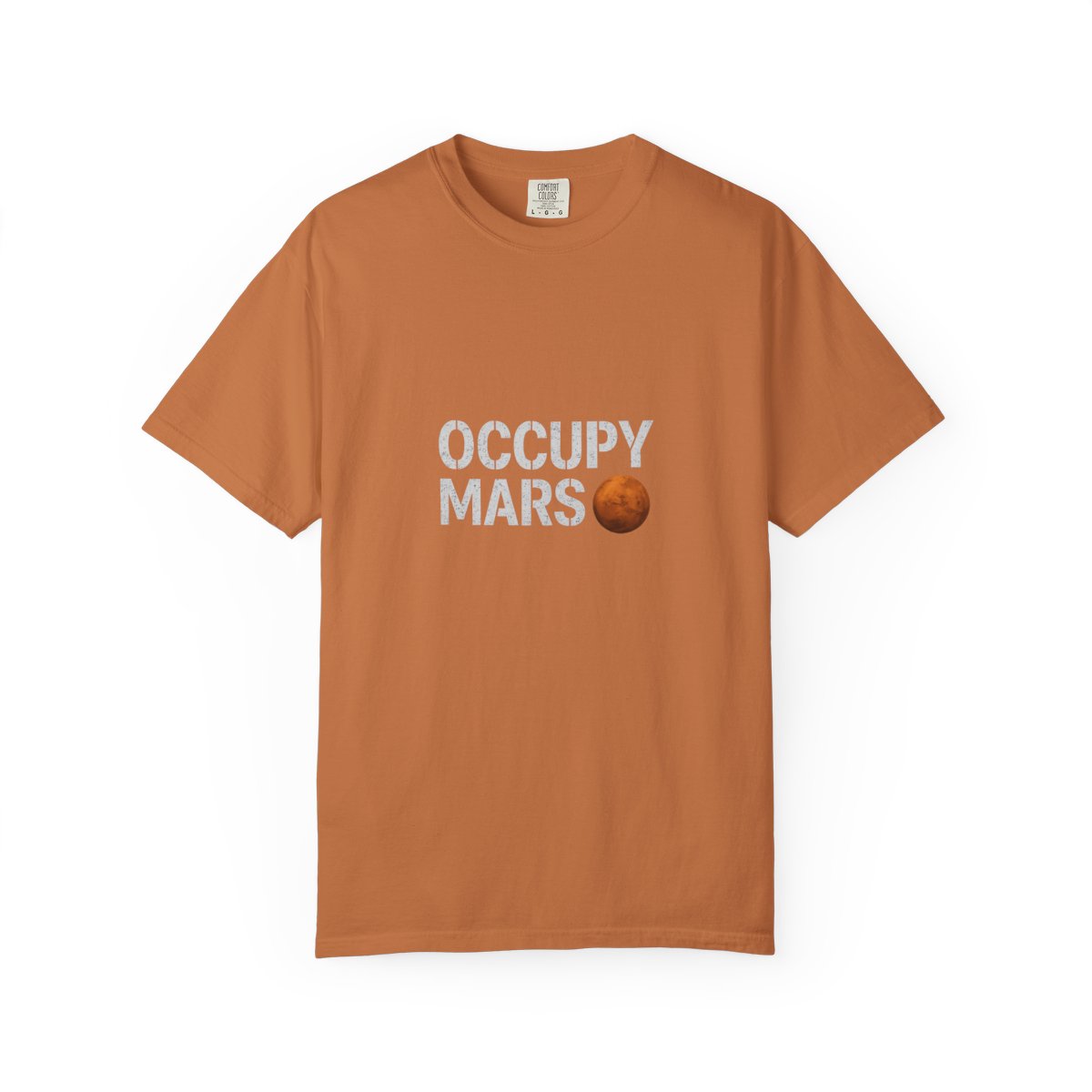 Occupy Mars Funny T-Shirt Elon Musk Inspired - alternate angle 4, merchandise