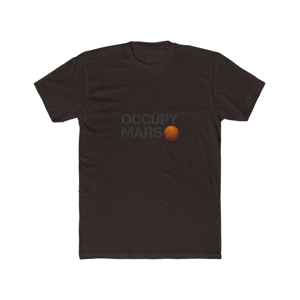 Occupy Mars Elon Musk Funny T-Shirt - alternate angle 4, merchandise
