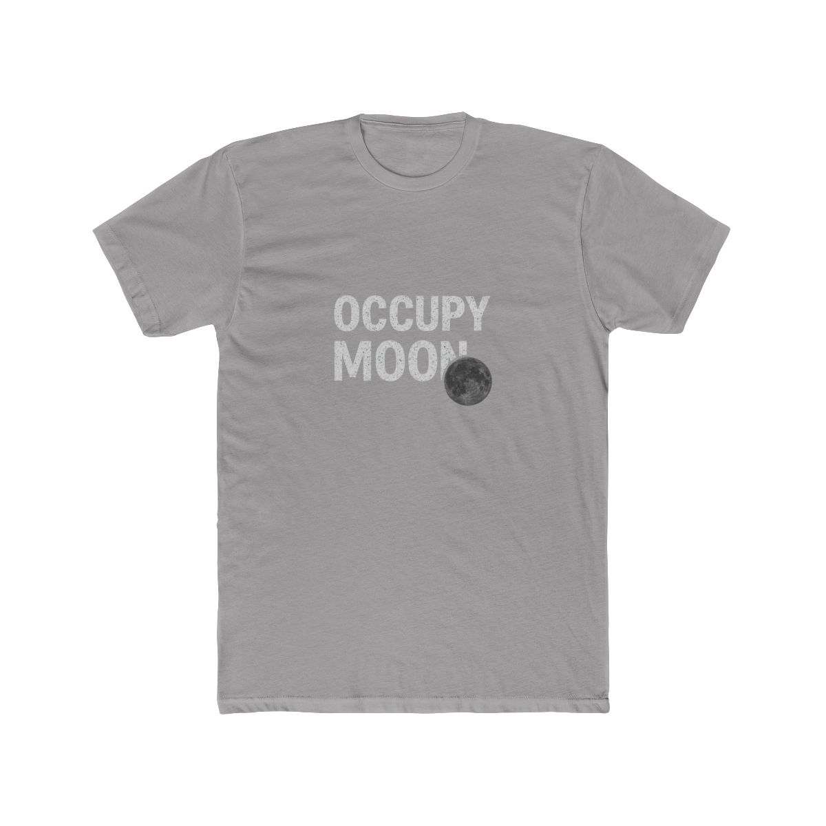 Occupy Moon Elon Musk SpaceX Nerd T-Shirt - alternate angle 3, merchandise