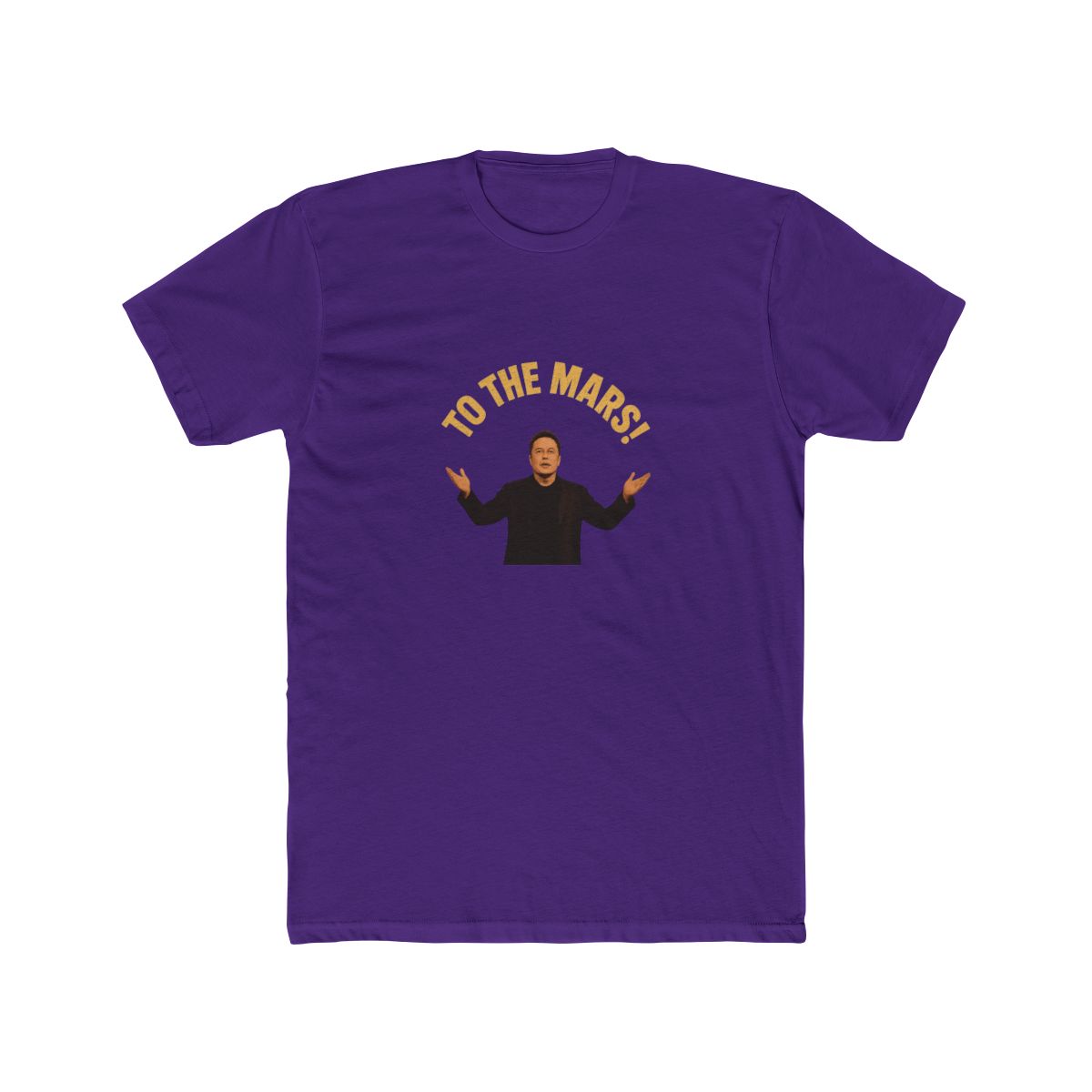 Elon Musk Mars Mission Graphic T-Shirt - alternate angle 4, merchandise