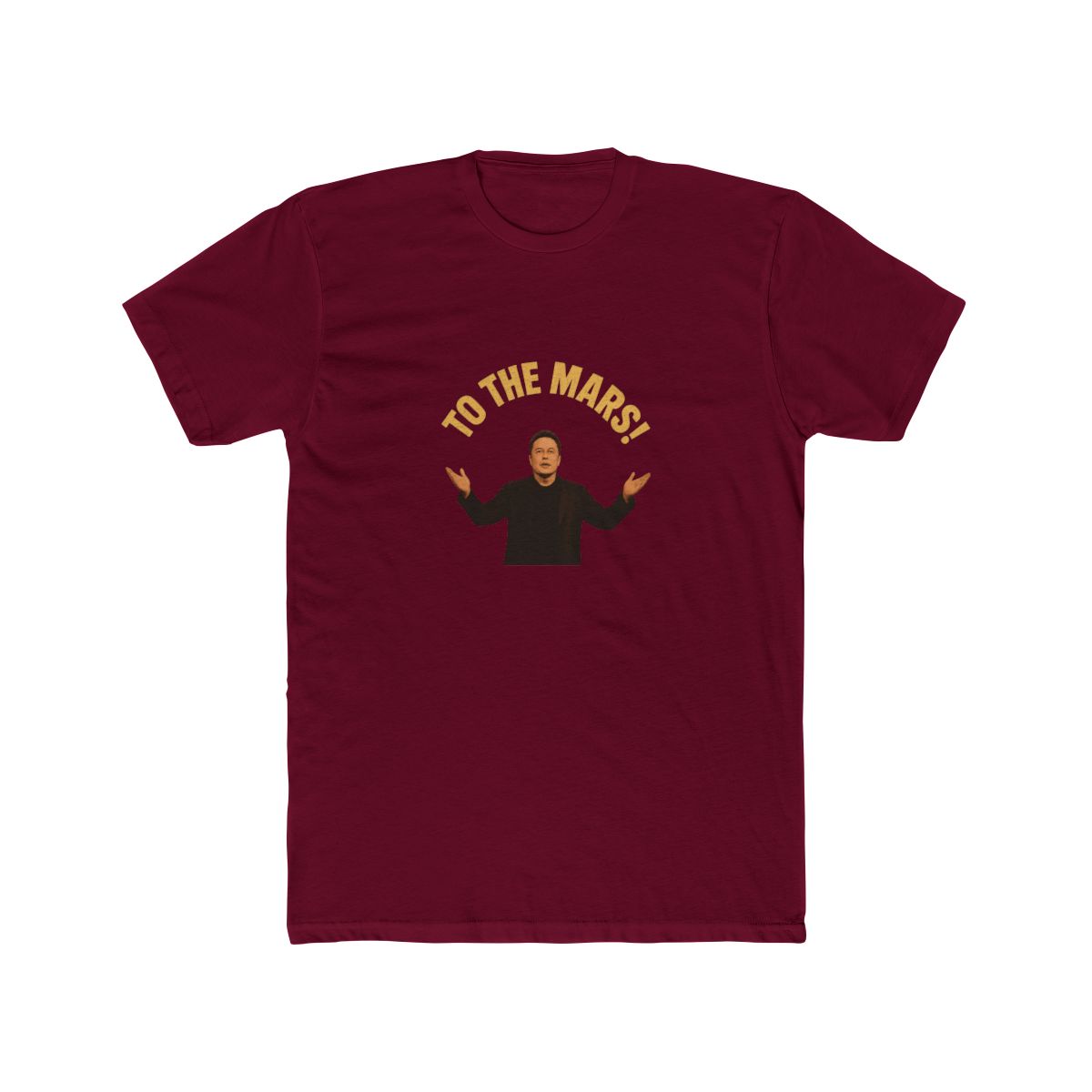 Elon Musk Mars Mission Graphic T-Shirt