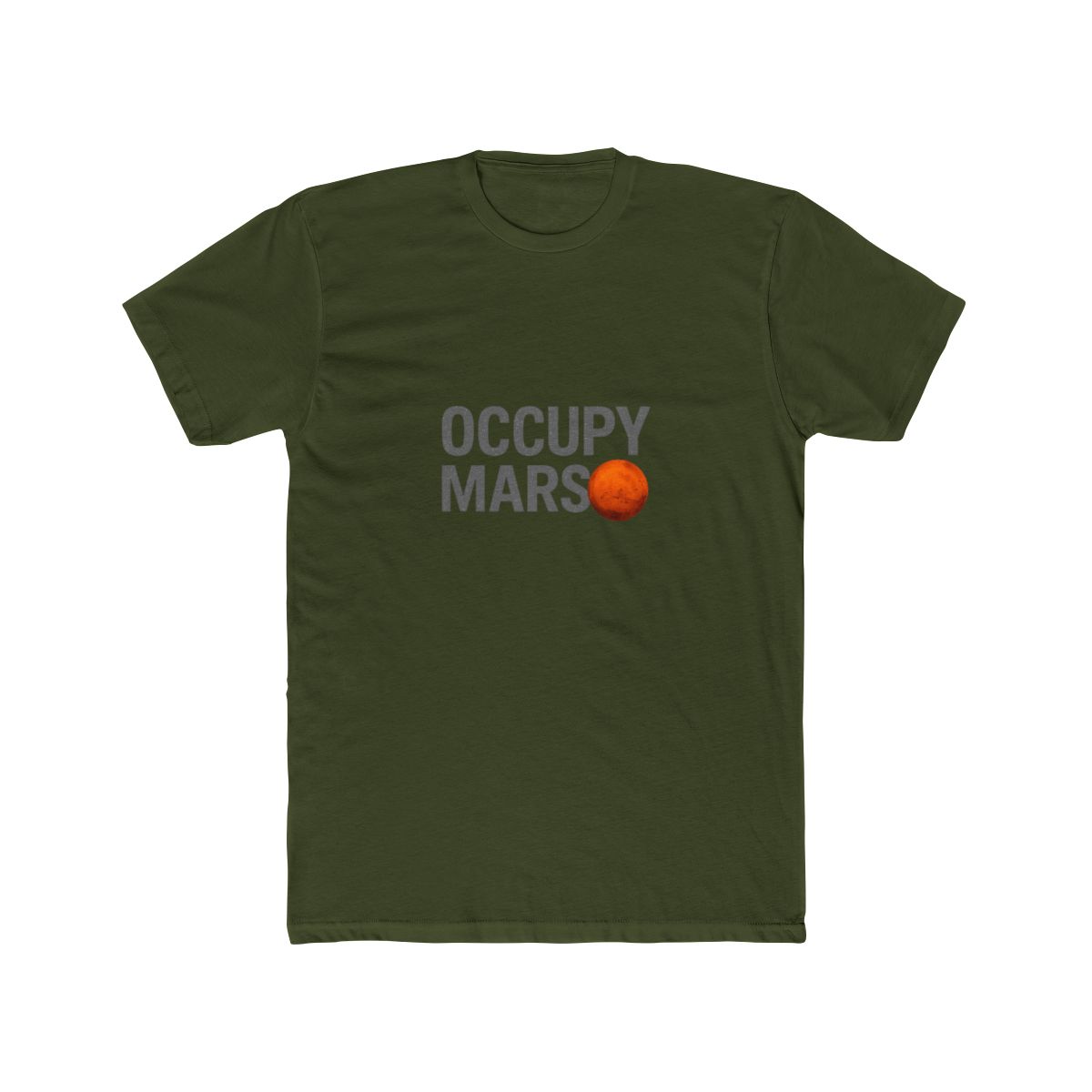 Elon Musk Occupy Mars Graphic T-Shirt - alternate angle 5, merchandise