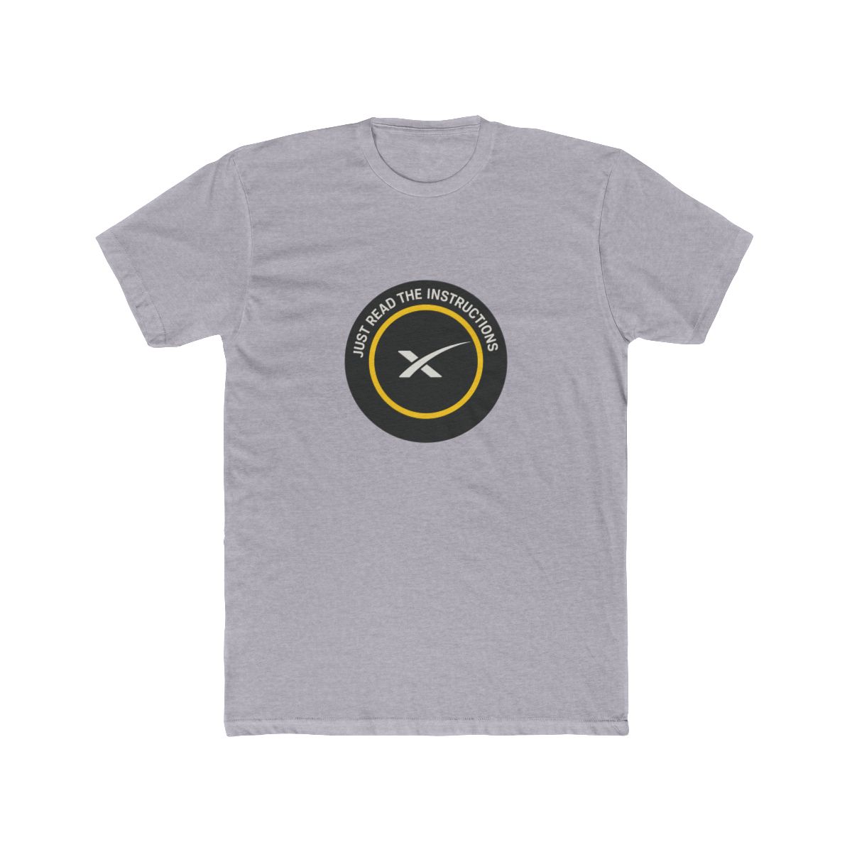 Read The Instructions SpaceX Droneship T-Shirt - alternate angle 5, merchandise