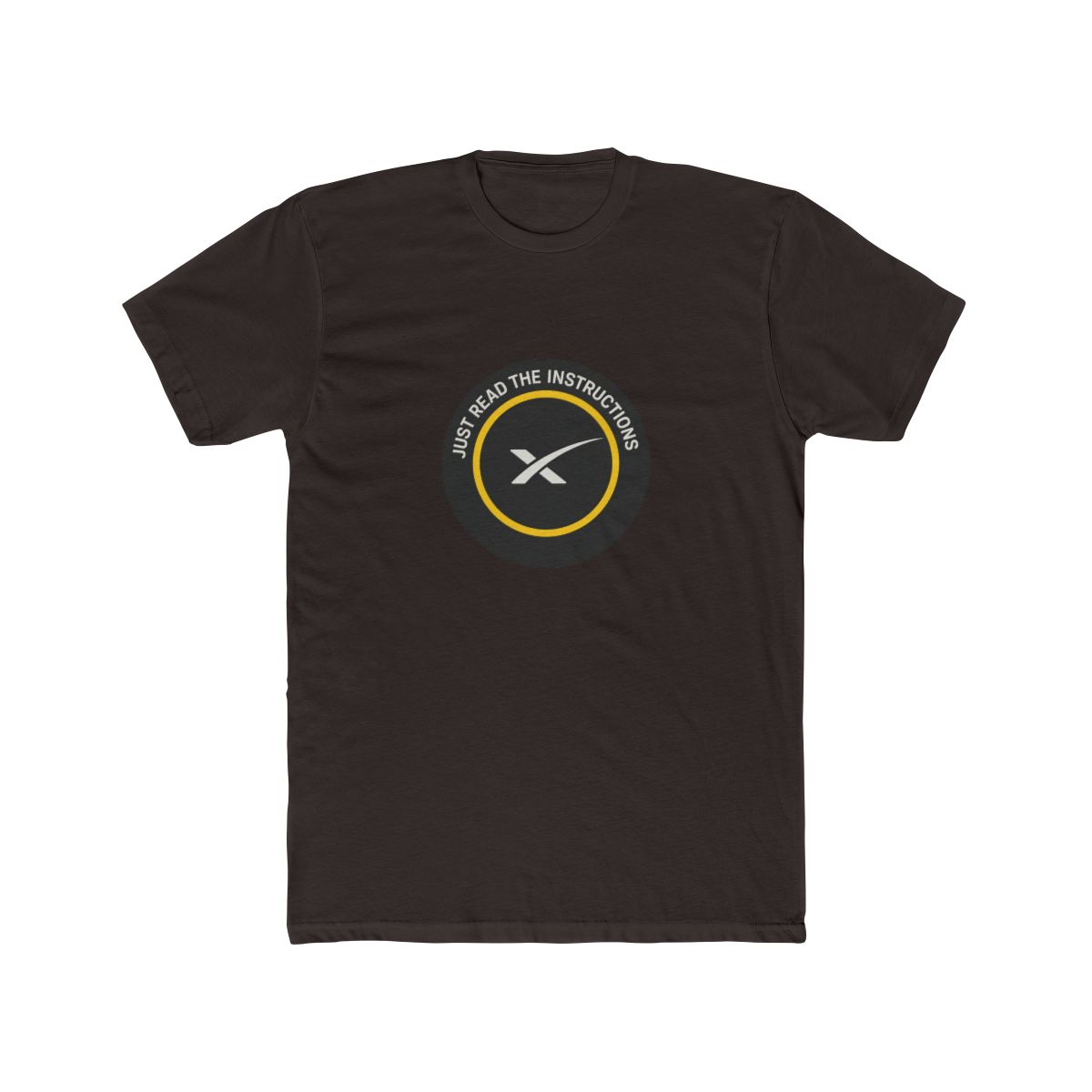 Read The Instructions SpaceX Droneship T-Shirt - alternate angle 2, merchandise