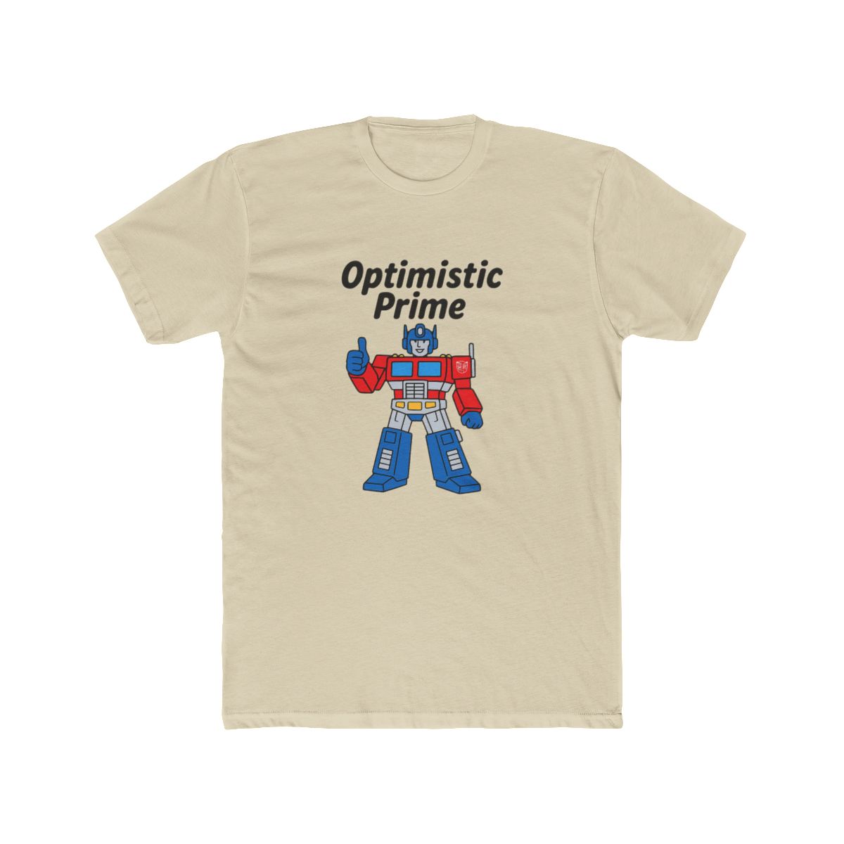 Elon Musk Optimistic Prime | Tesla Fan Tee, SpaceX Shirt, Meme Gift - alternate angle 4, merchandise
