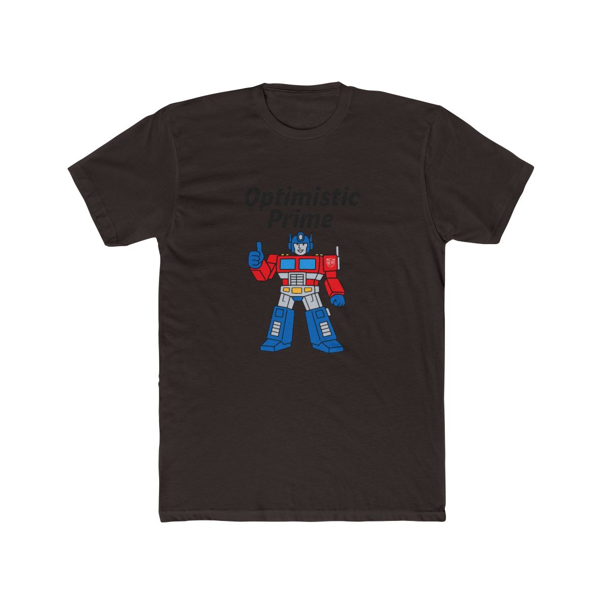 Elon Musk Optimistic Prime | Tesla Fan Tee, SpaceX Shirt, Meme Gift - alternate angle 3, merchandise