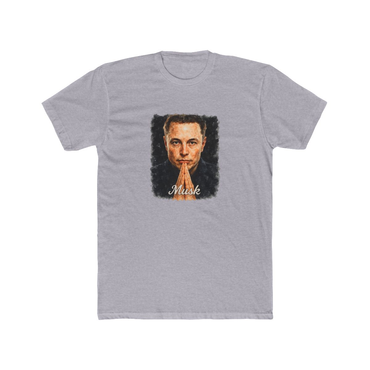Elon Musk Watercolor Portrait | Tesla Fan Tee, SpaceX Shirt, Tech Gift