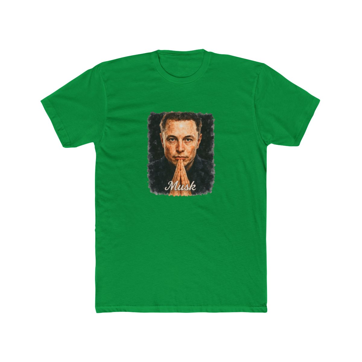Elon Musk Watercolor Portrait | Tesla Fan Tee, SpaceX Shirt, Tech Gift - alternate angle 4, merchandise