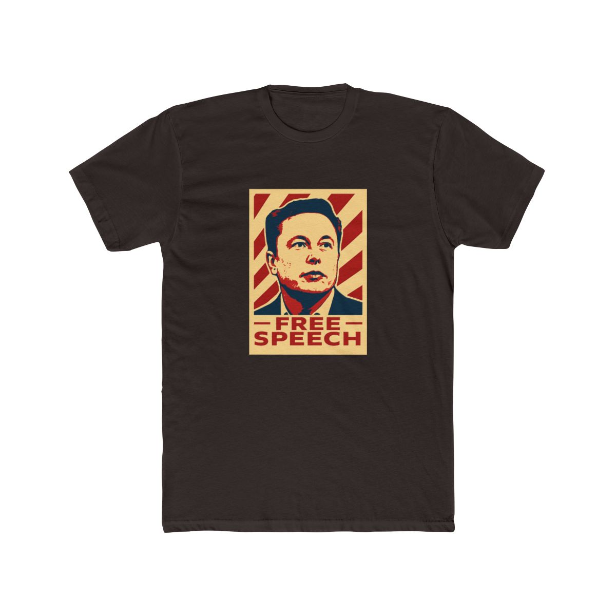 Elon Musk Free Speech Icon | Elon Musk Tee, Free Speech Shirt, Tesla Fan Gift - alternate angle 4, merchandise