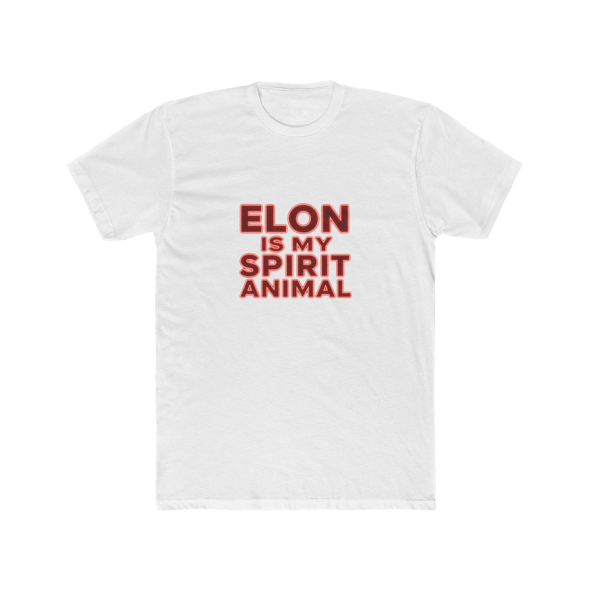 Elon Musk Spirit Animal Portrait | Tesla Fan Tee, Elon Musk Shirt, Tech Gift - alternate angle 2, merchandise