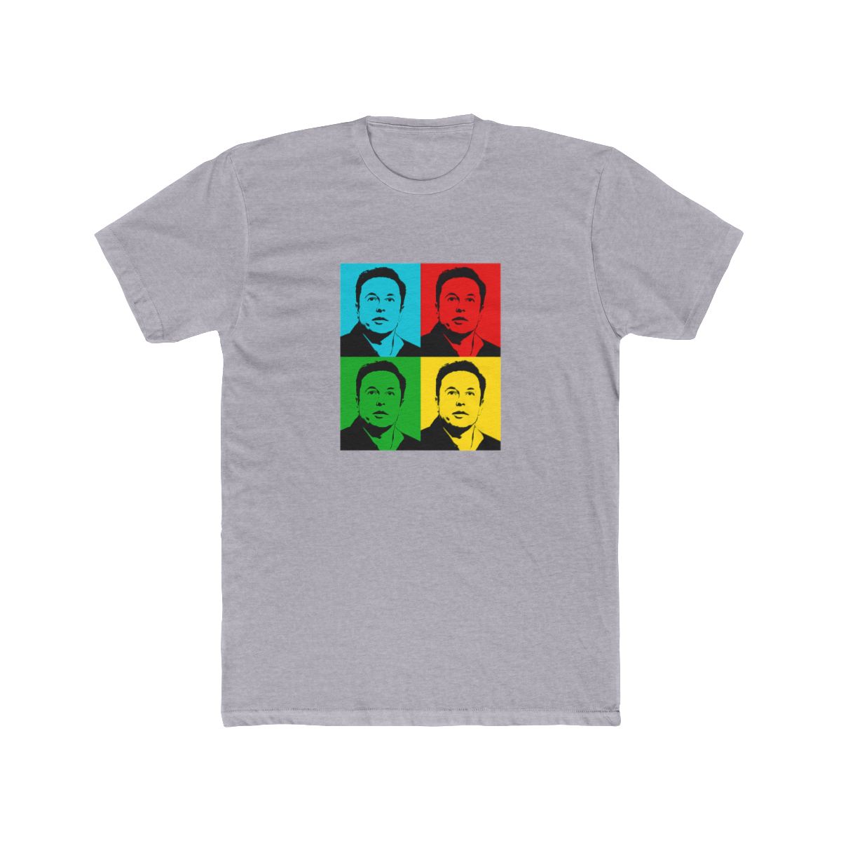 Elon Musk Intense Gaze | Tesla Fan Tee, SpaceX Shirt, Tech Gift - alternate angle 5, merchandise