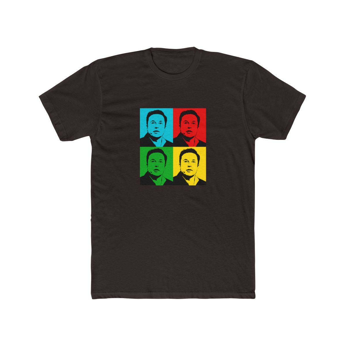 Elon Musk Intense Gaze | Tesla Fan Tee, SpaceX Shirt, Tech Gift - alternate angle 3, merchandise