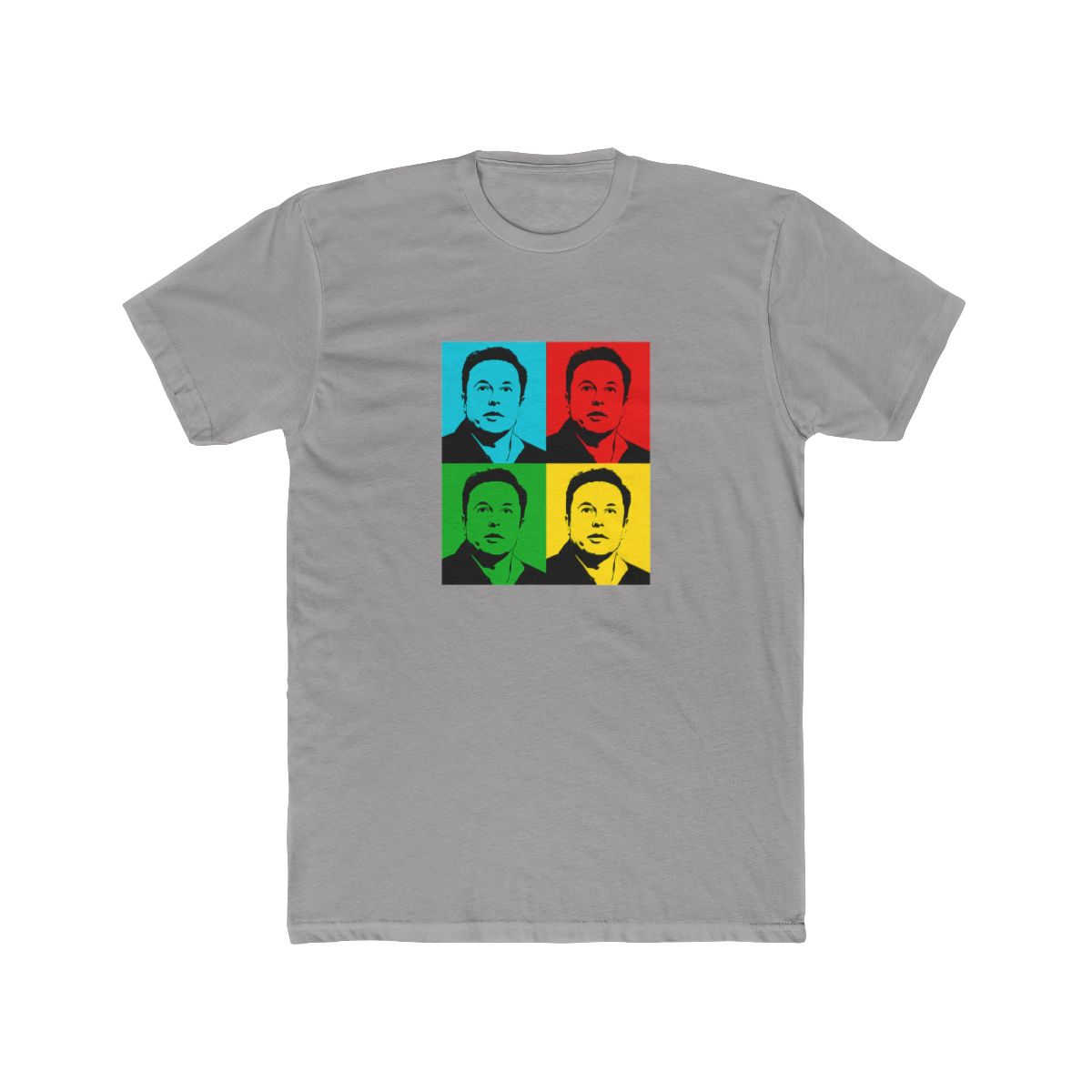 Elon Musk Intense Gaze | Tesla Fan Tee, SpaceX Shirt, Tech Gift - alternate angle 5, merchandise
