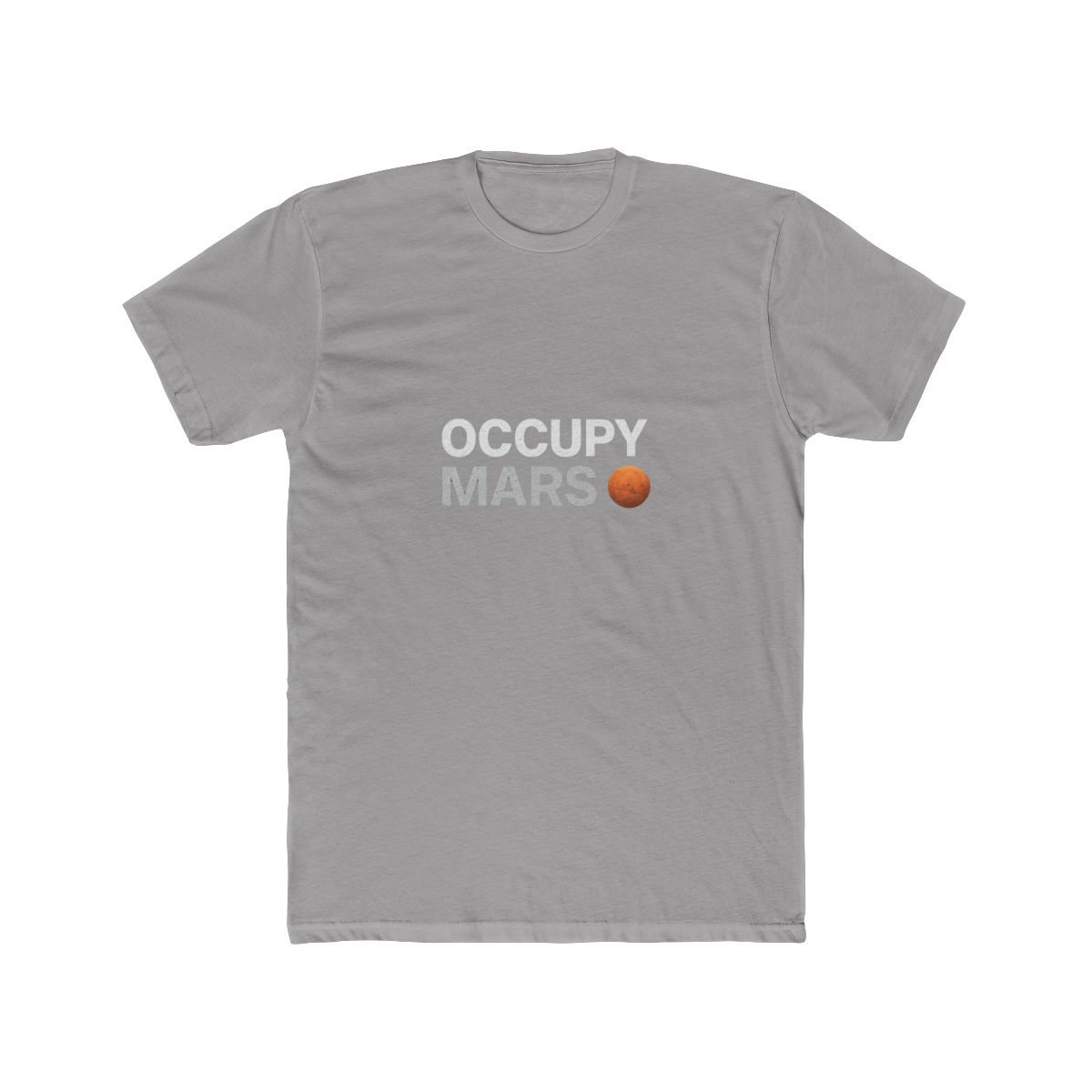 Occupy Mars Cosmic Icon | Space Fan Shirt, Mars Mission Tee, Sci-Fi Gift - alternate angle 3, merchandise
