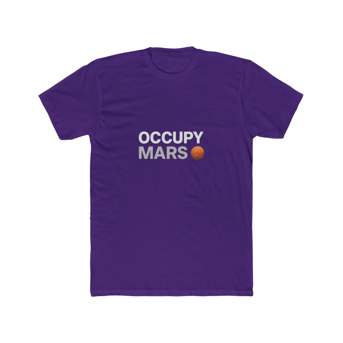Occupy Mars Cosmic Icon | Space Fan Shirt, Mars Mission Tee, Sci-Fi Gift - alternate angle 2, merchandise