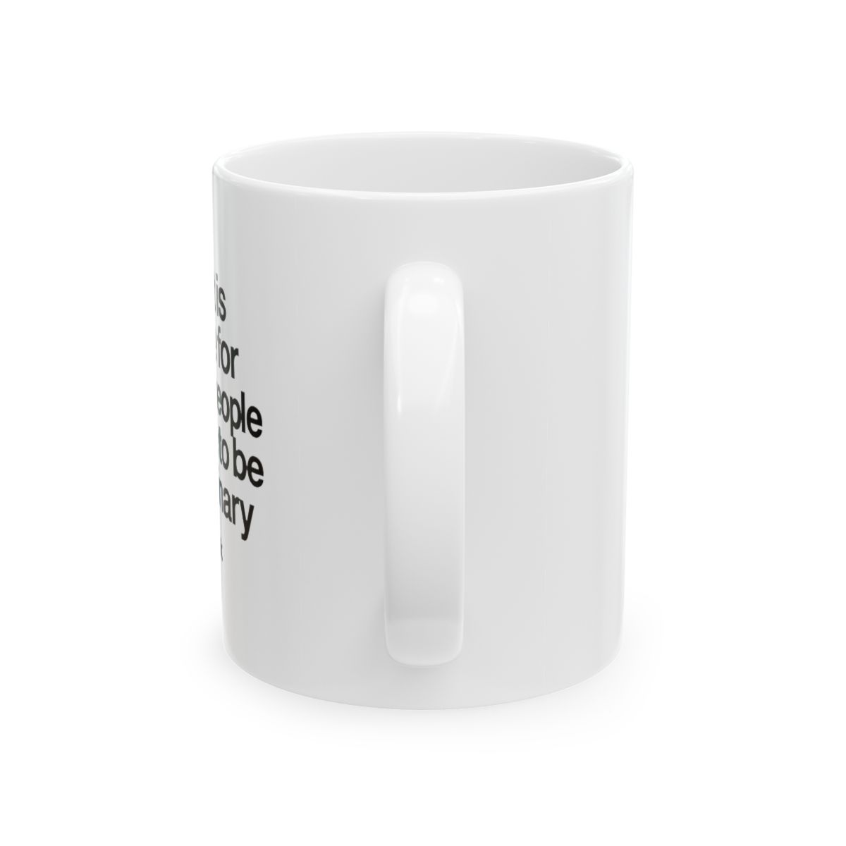 Elon Musk Bold Quote Wrap | Tesla Fan Mug, SpaceX Coffee Cup, Tech Pioneer Gift - alternate angle 3, merchandise