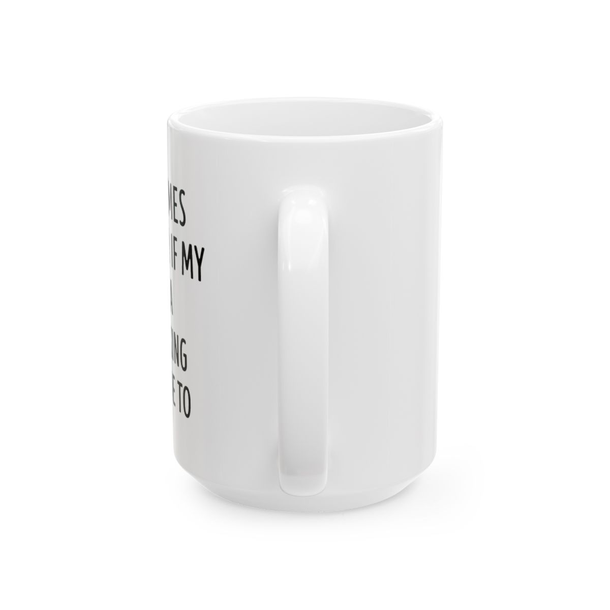 Tesla Thinking About Me | EV Owner Mug, Funny Tesla Cup, Tech Lover Gift - alternate angle 5, merchandise