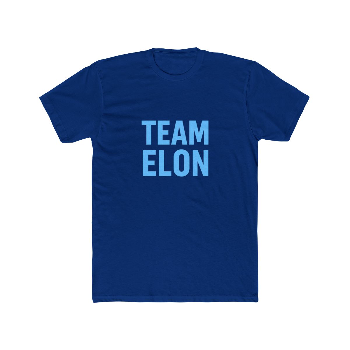 Team Elon Blue Banner | Elon Musk Shirt, Tesla Fan Tee, SpaceX Gift - alternate angle 2, merchandise