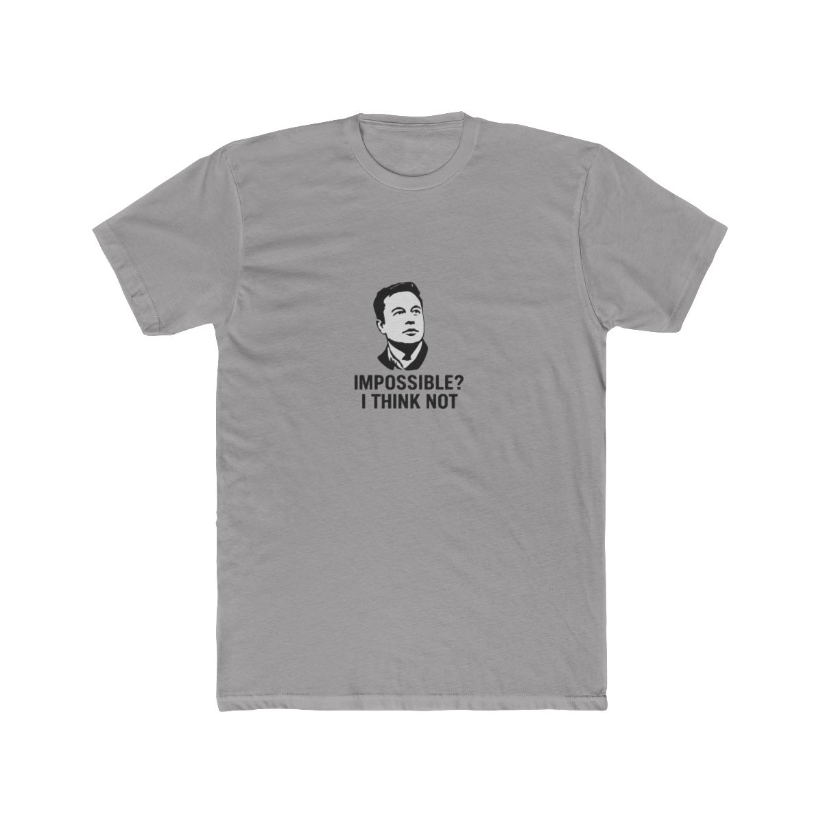 Elon Musk Impossible Thinker | Tesla Fan Tee, SpaceX Shirt, Tech Gift - alternate angle 2, merchandise