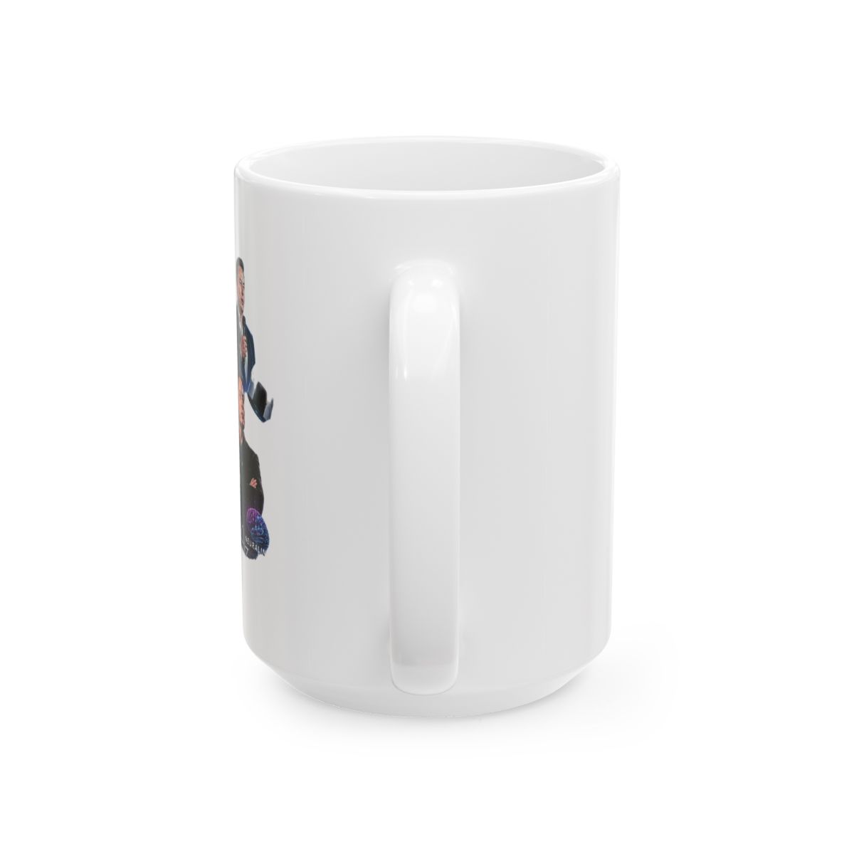 Elon Musk Collage Mug | Visionary Innovator Coffee Cup - alternate angle 5, merchandise