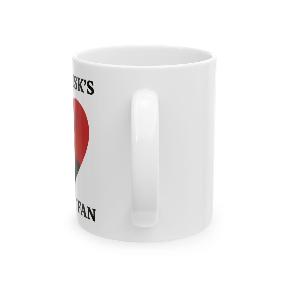 Elon Musk Superfan Ceramic Coffee Mug - alternate angle 3, merchandise