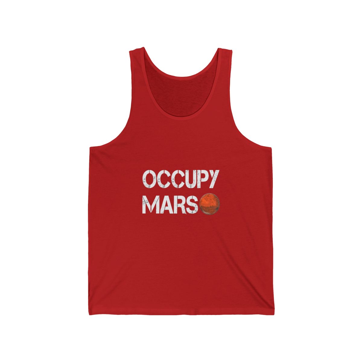 Occupy Mars Elon Musk Tank Top - Interplanetary Visionary Gear