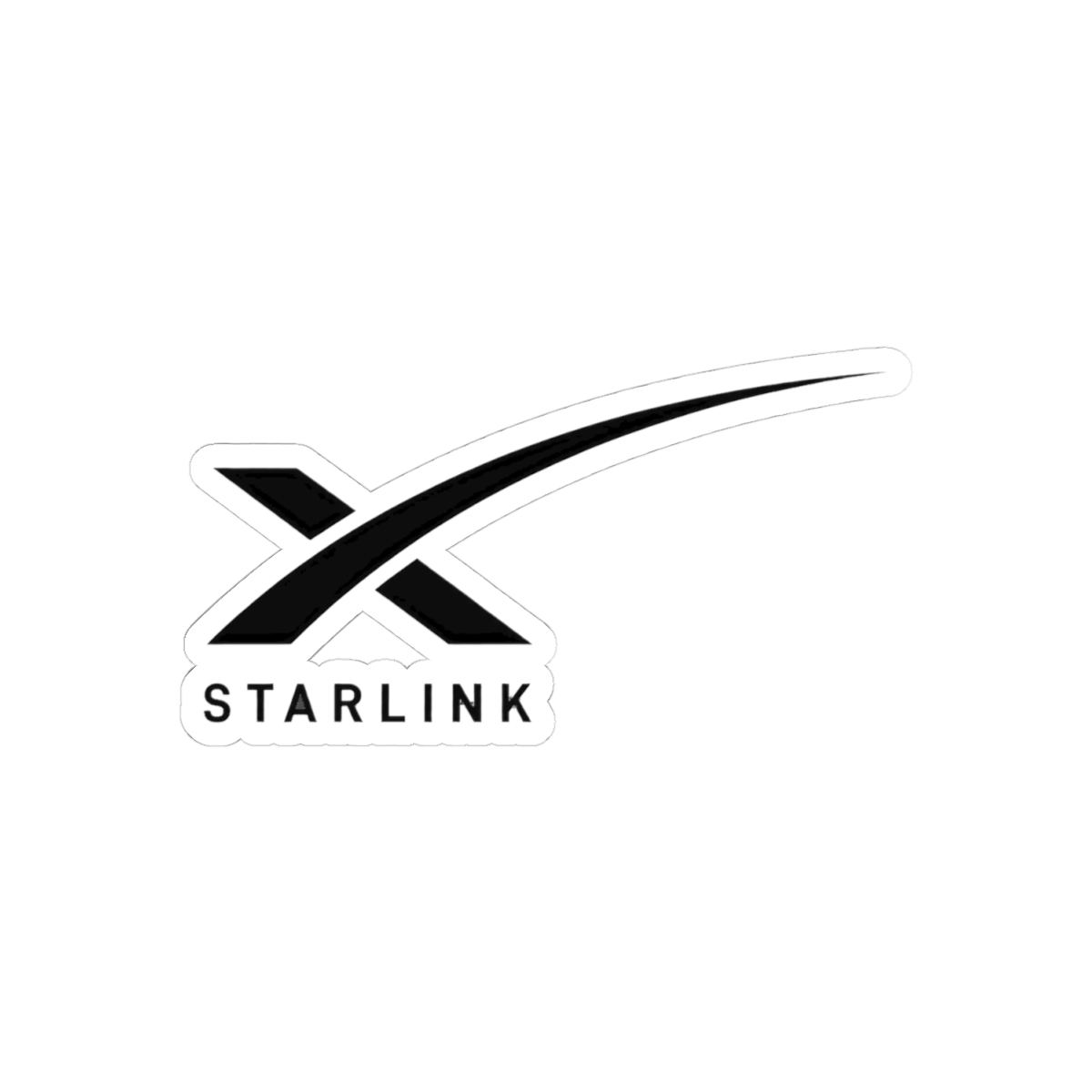 Starlink Satellite Constellation Bold Vinyl Sticker - alternate angle 1, merchandise