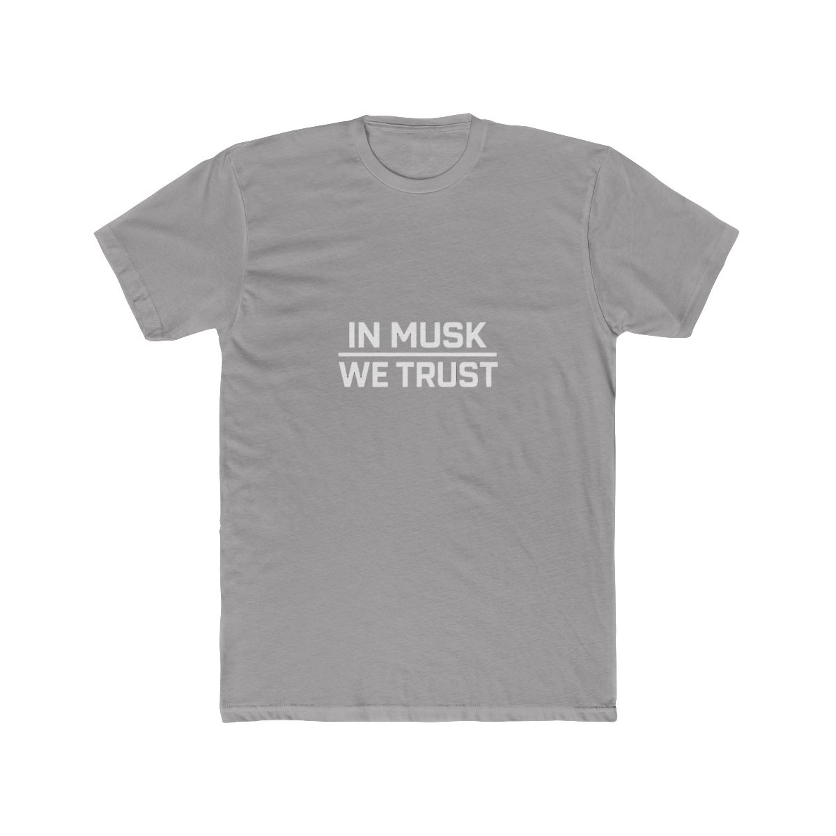 In Musk We Trust Elon Musk Bold T Shirt - Tech Fan Gift - Official T-Shirts merchandise