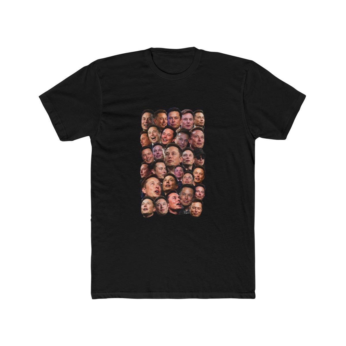 Dynamic Elon Musk Collage Graphic T Shirt - alternate angle 2, merchandise