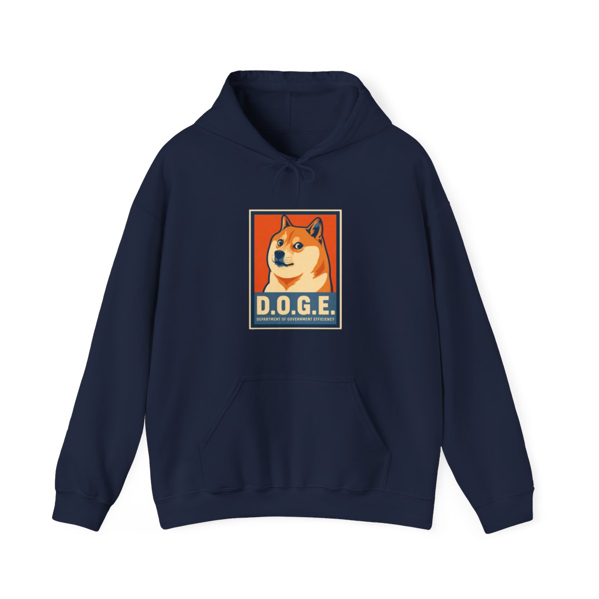 DOGE Department of Government Efficiency Hoodie - Elon Fan Reform Gift - alternate angle 2, merchandise