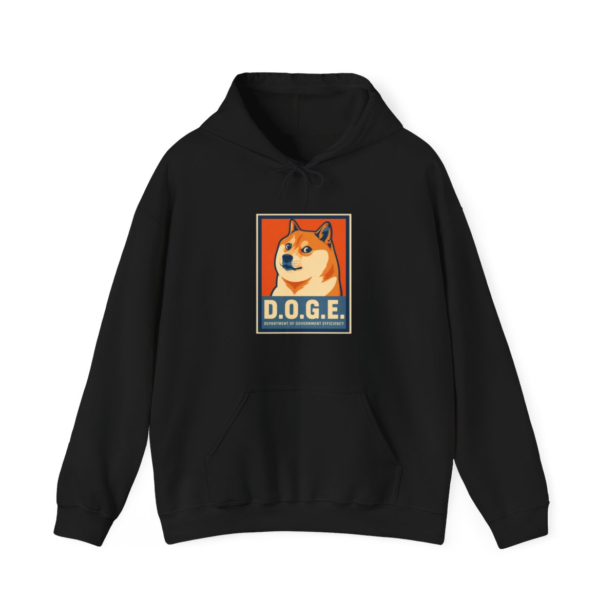 DOGE Department of Government Efficiency Hoodie - Elon Fan Reform Gift