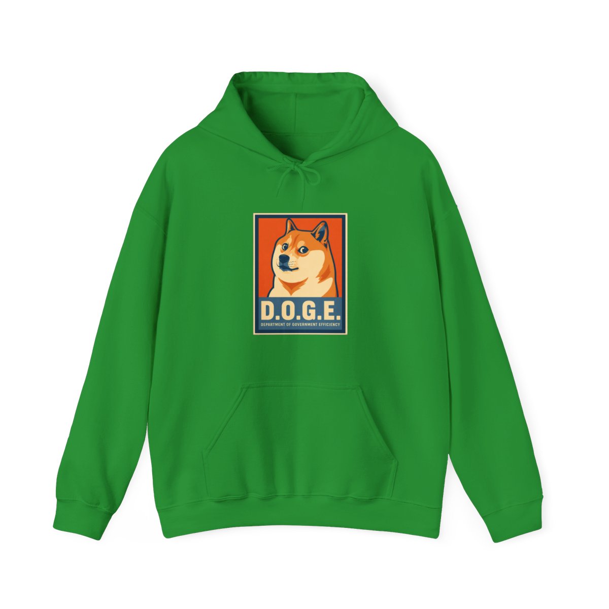 DOGE Department of Government Efficiency Hoodie - Elon Fan Reform Gift - alternate angle 5, merchandise