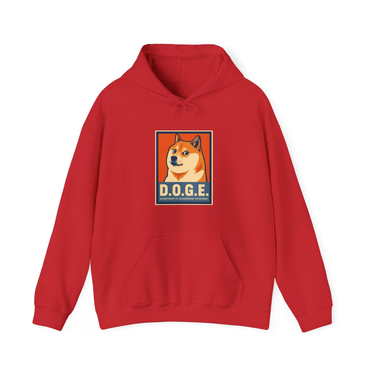 DOGE Department of Government Efficiency Hoodie - Elon Fan Reform Gift - alternate angle 4, merchandise
