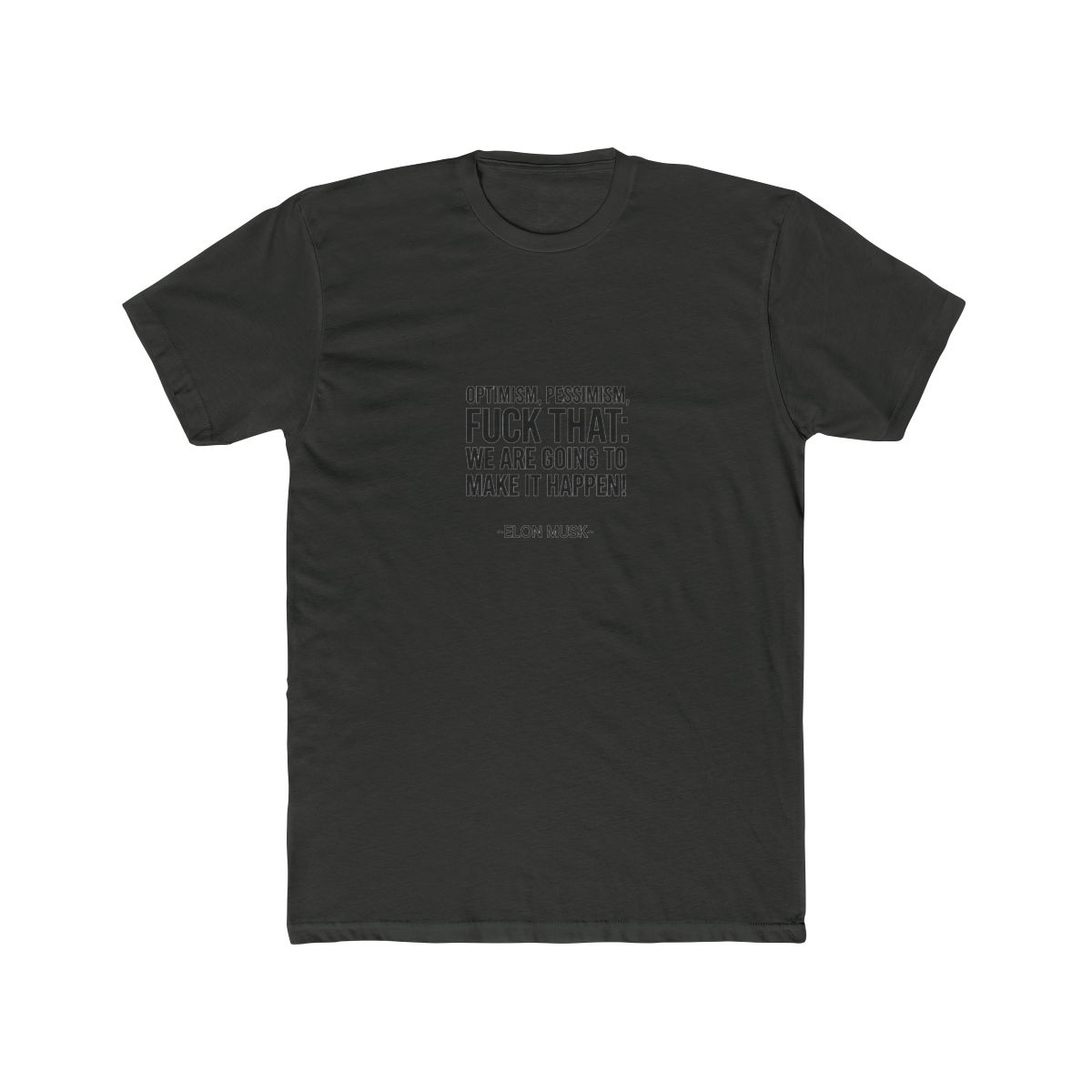 Elon Musk Quotes T Shirt - alternate angle 3, merchandise