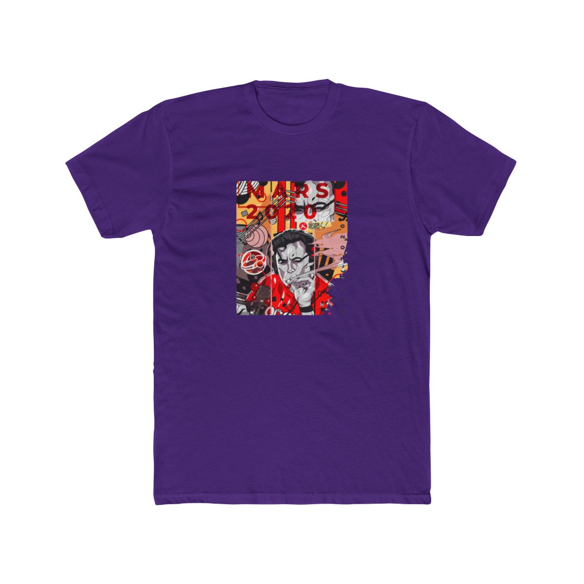 2020 Space-x Mission To Mars Elon Musk T Shirt - alternate angle 2, merchandise