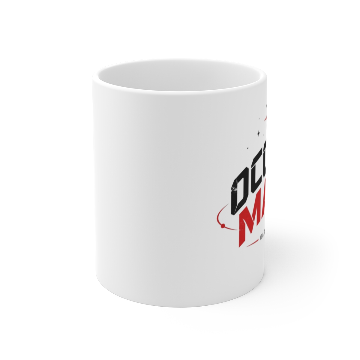 Elon Musk "Occupy Mars" White Mug - alternate angle 1, merchandise