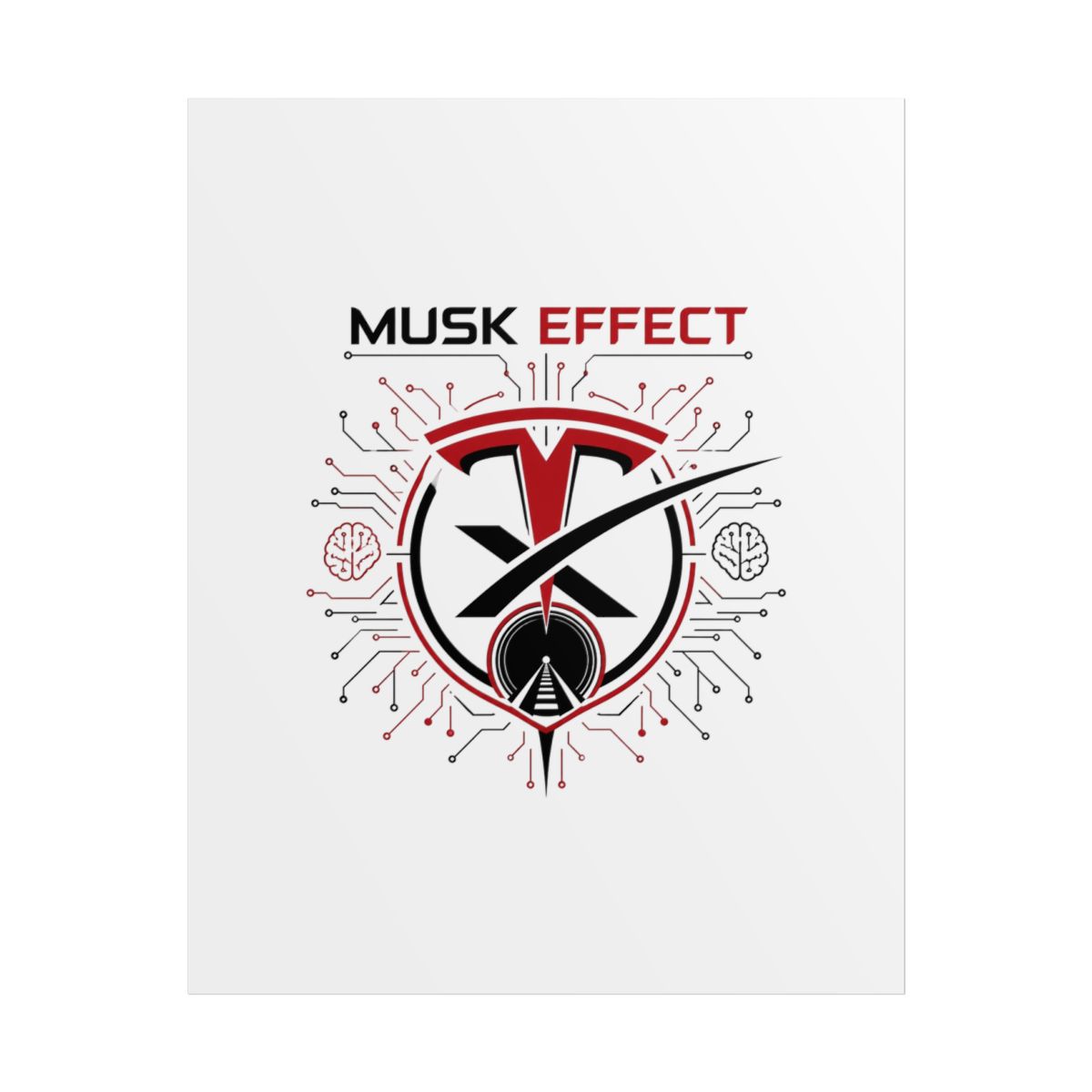 Elon Musk "Musk Effect" Poster - Official Posters & Wall Art merchandise