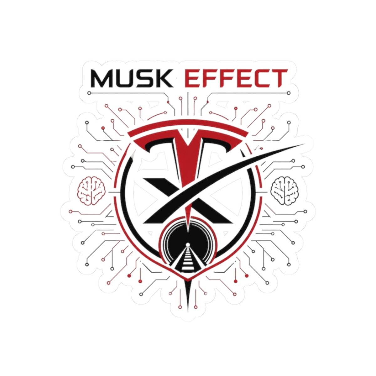 Elon Musk "Musk Effect" Sticker - Official Stickers merchandise