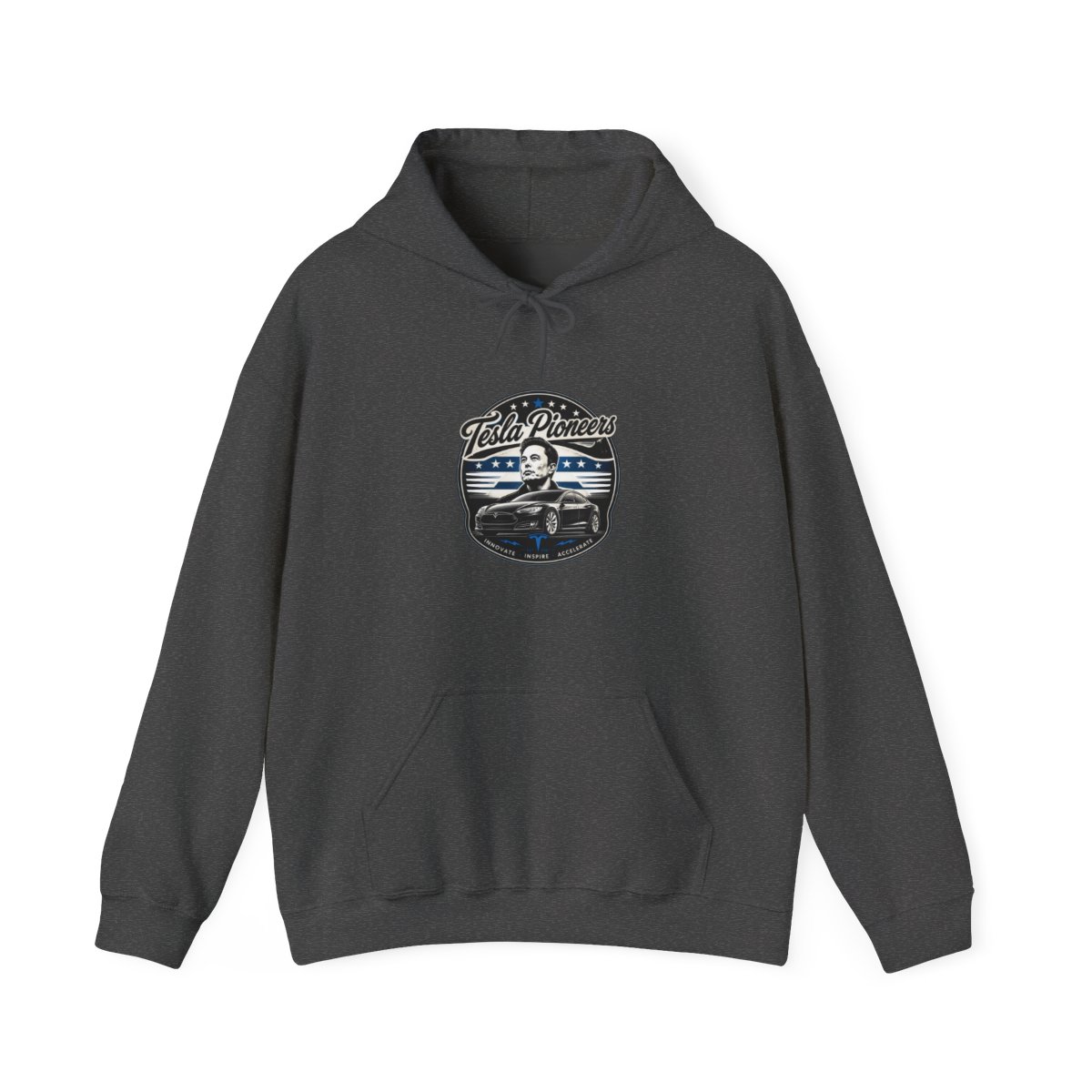 Elon Musk "Tesla Pioneers" Hoodie - alternate angle 3, merchandise