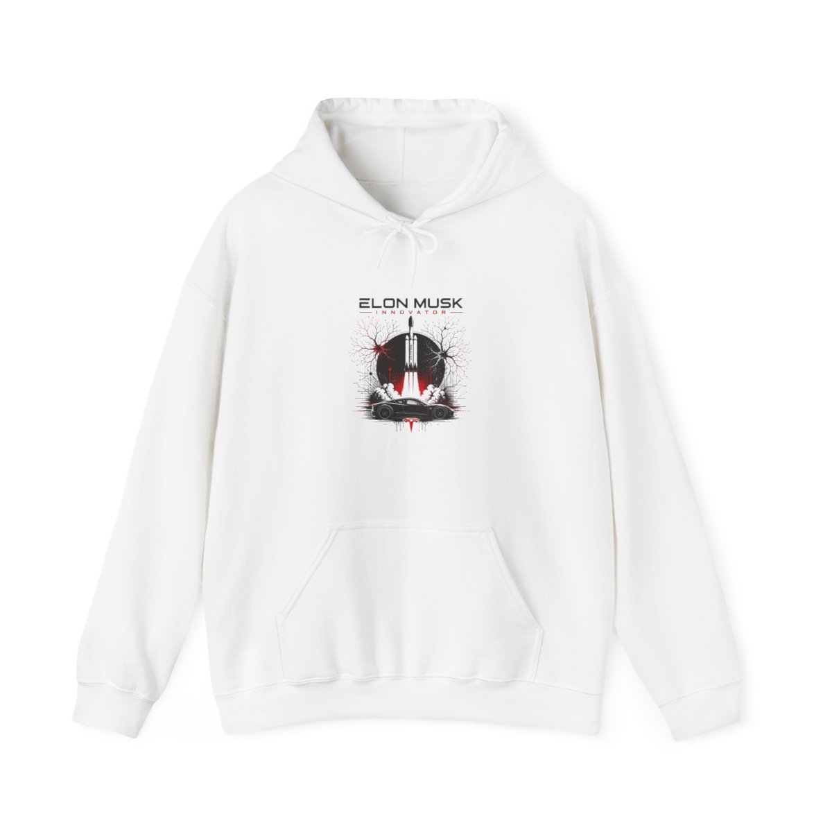 Elon Musk "Elon Musk Innovator" Hoodie - alternate angle 2, merchandise