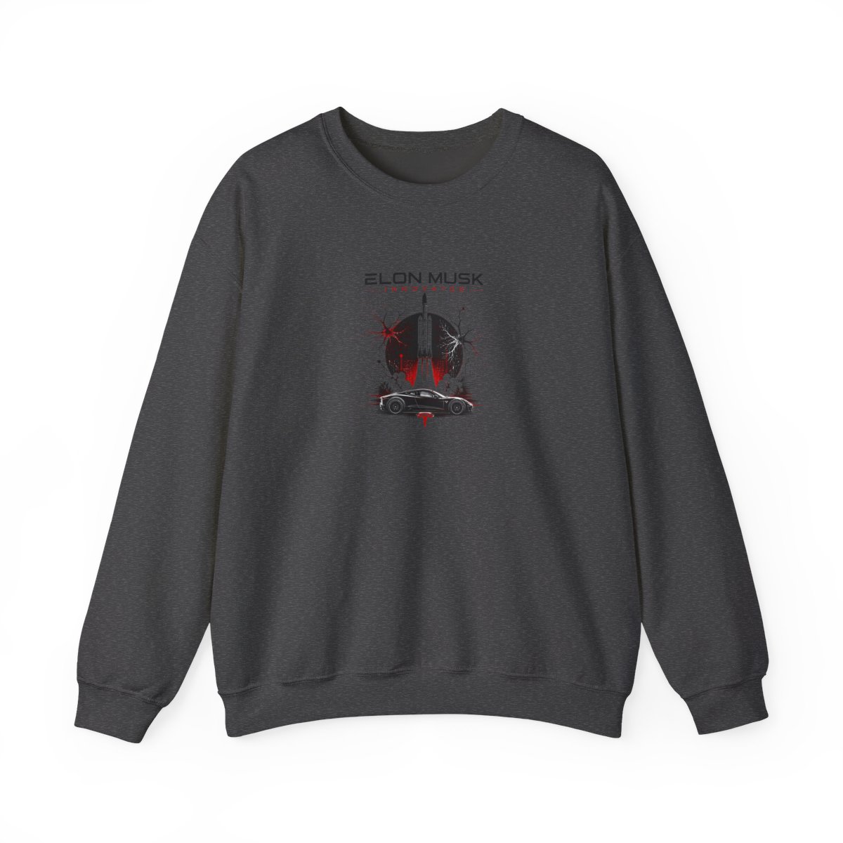 Elon Musk "Elon Musk Innovator" Crewneck - alternate angle 3, merchandise