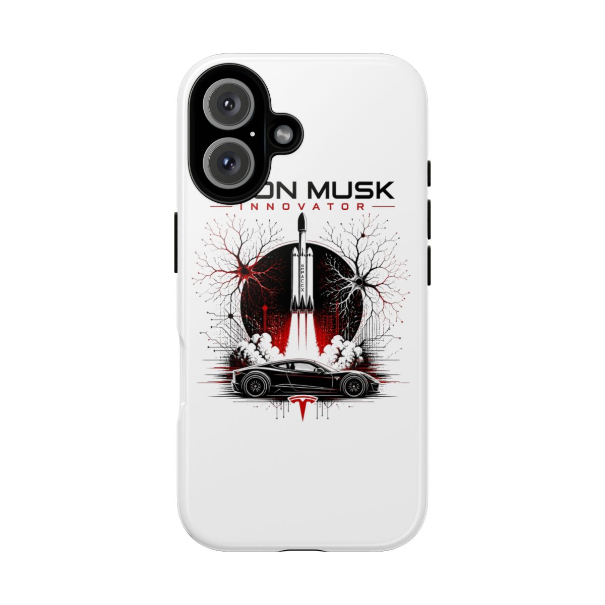 Elon Musk "Elon Musk Innovator" Phone Case - alternate angle 5, merchandise