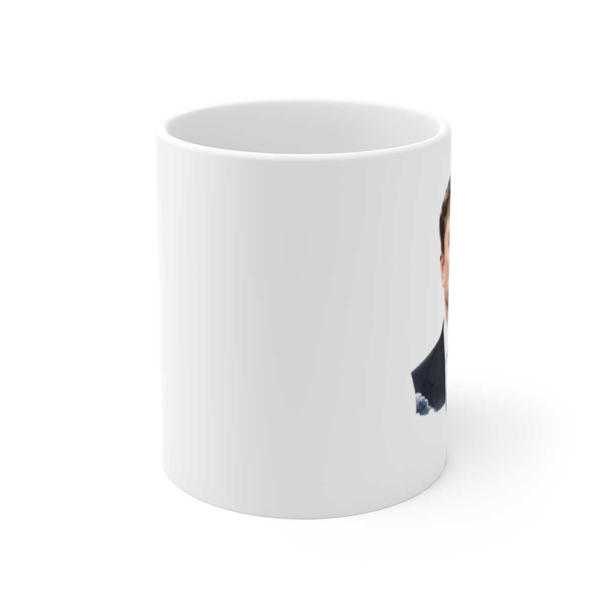 Elon Musk "Elon Musk" White Mug - alternate angle 1, merchandise
