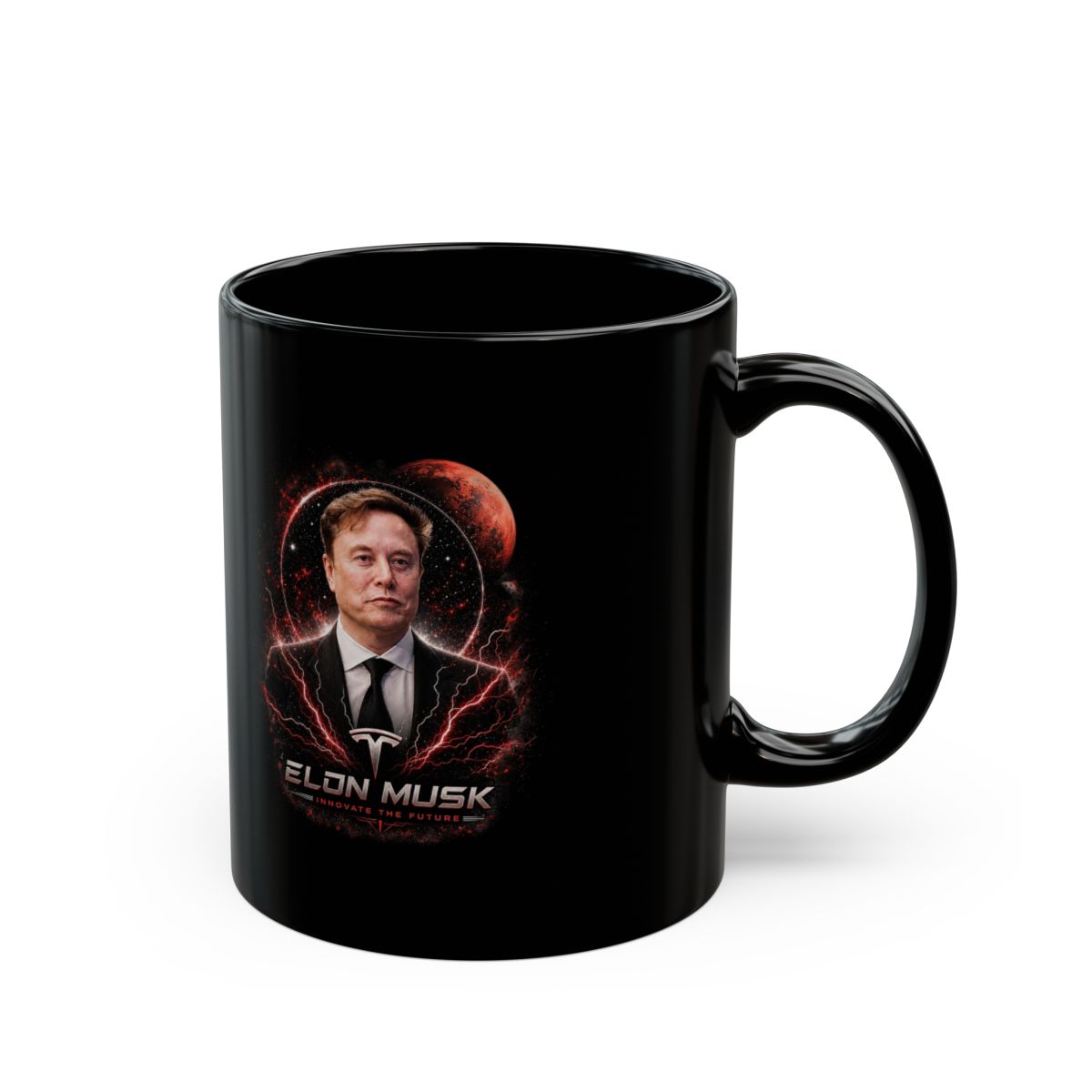 Elon Musk "Elon Musk" Black Mug