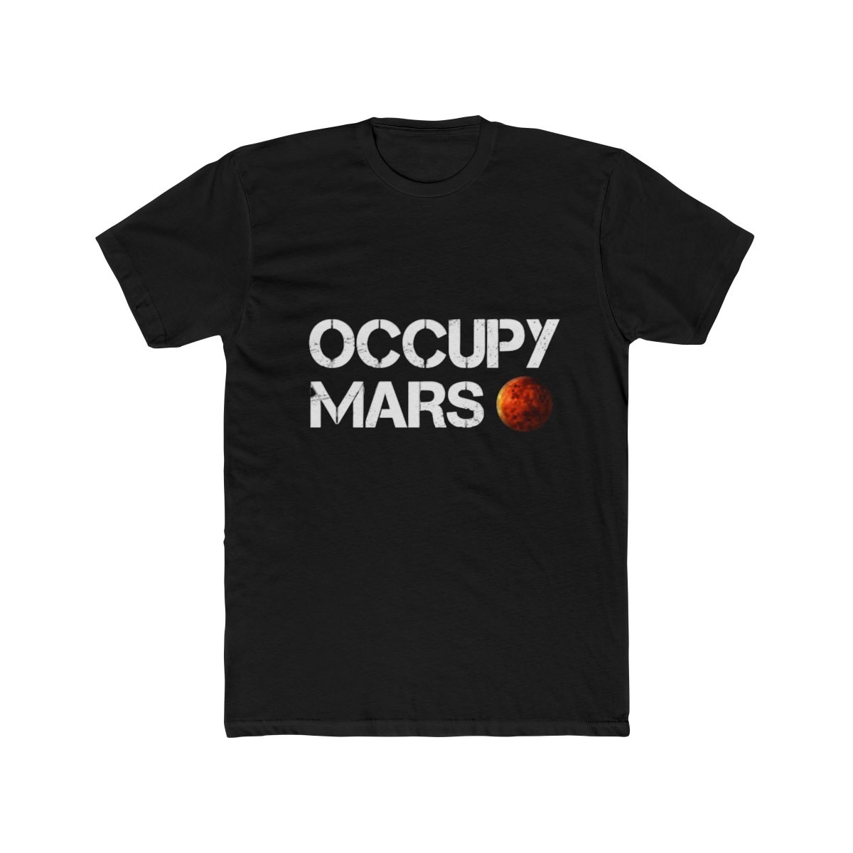 Occupy Mars Elon Musk T Shirt - alternate angle 5, merchandise
