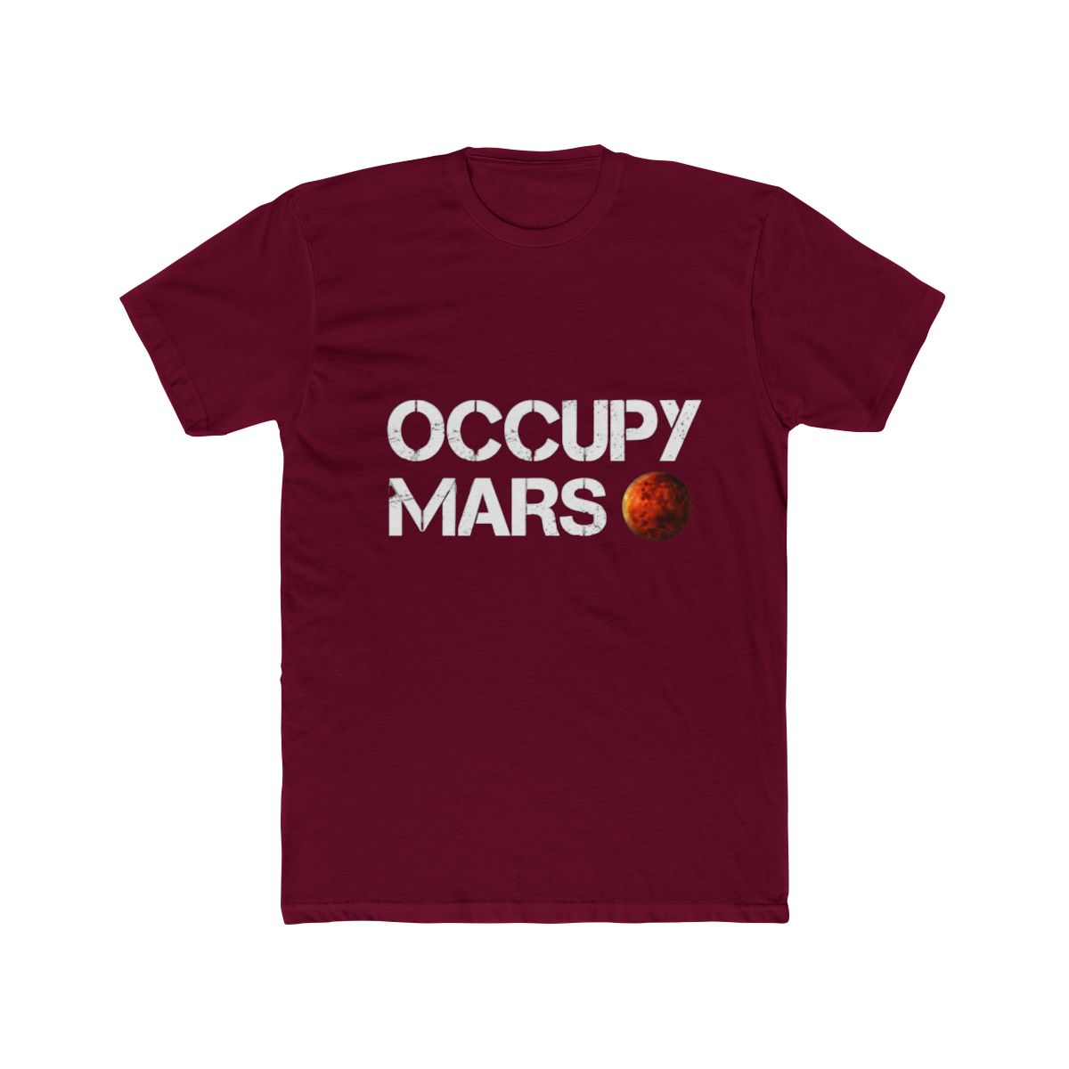 Occupy Mars Elon Musk T Shirt - alternate angle 2, merchandise
