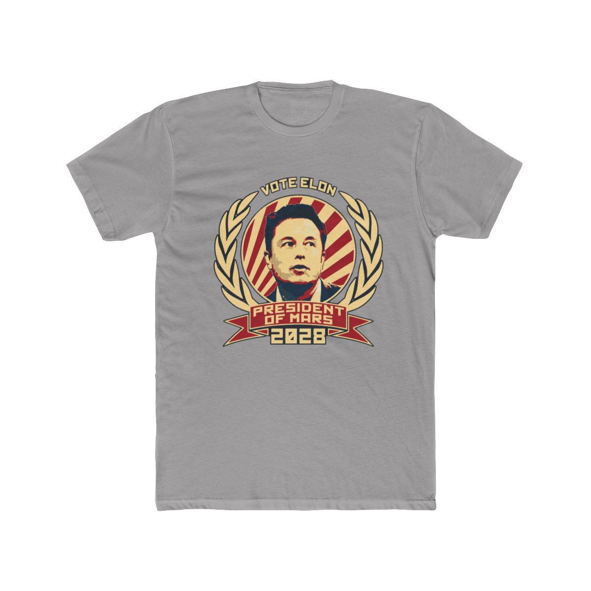 Vote Elon For President Of Mars 2028 T Shirt | Elon Musk - alternate angle 2, merchandise