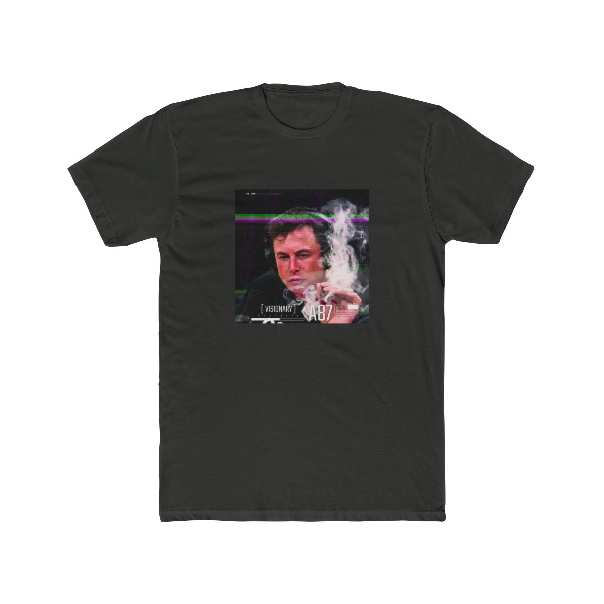Elon Musk JRE Podcast T Shirt - alternate angle 5, merchandise