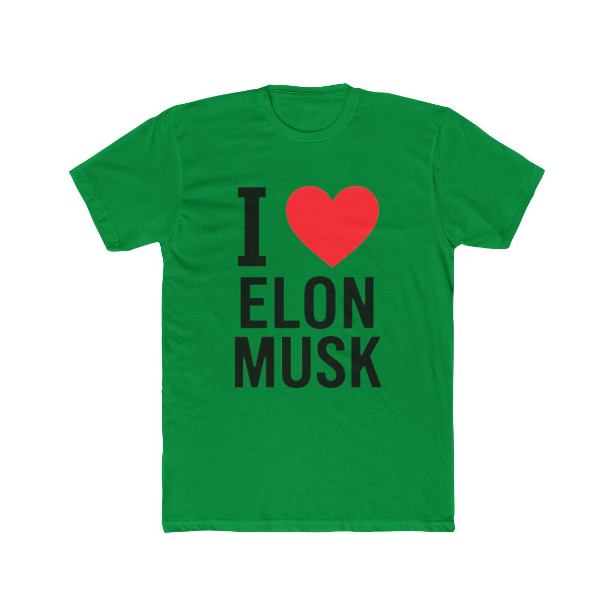 I heart Elon Musk T Shirt - alternate angle 2, merchandise